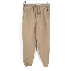 Tommy Bahama Khaki Beige Pants Drawstring Jogger Pants